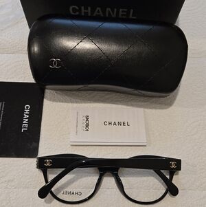 Chanel  3440H C622 RX  Butterfly Eyeglasses pearl Anti blue light lense